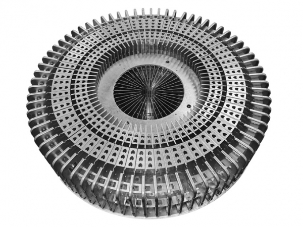 Progressive Stamped Parts for Heat Sink of Lighting Equipment